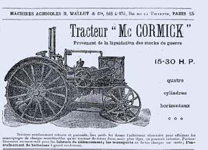 Publicité Wallut 1927